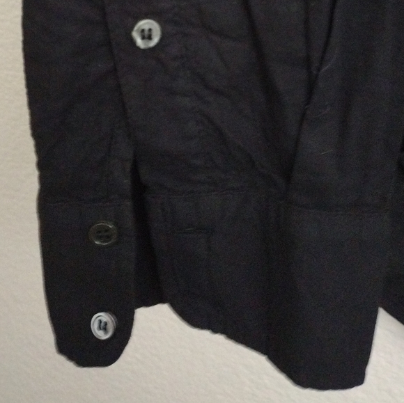 Xirena Black 100% Cotton Button Down Shirt Size XS - Picture 6 of 11